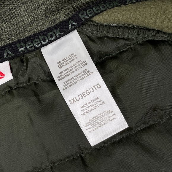 Men's Reebok Zip Up Sweater Jacket - Picture 13 of 13